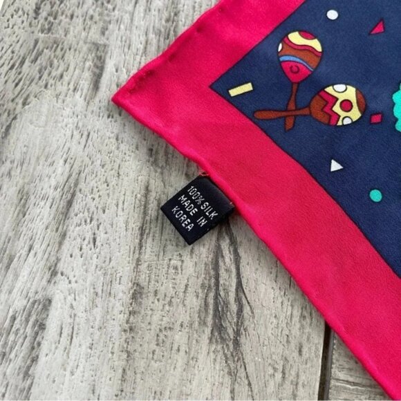 San Antonio City Pure Silk Scarf - Picture 6 of 7